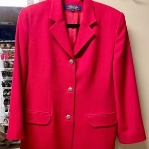 Brooks Brothers Red Blazer Size 8   Good as New!